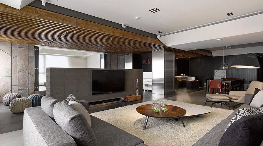 北京裝修案例231方現(xiàn)代簡約四居