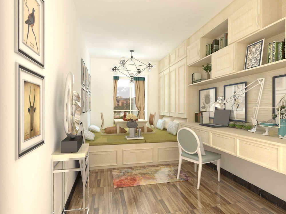 北京裝修案例150㎡現代簡約世紀家園