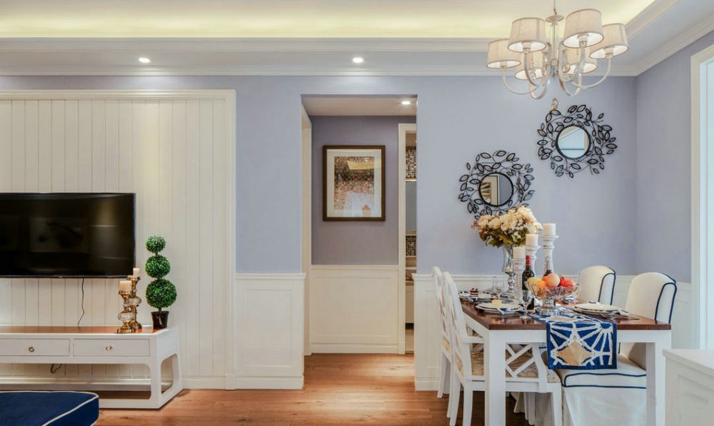 北京裝修案例上河灣小區(qū)108平米、地中海風(fēng)格