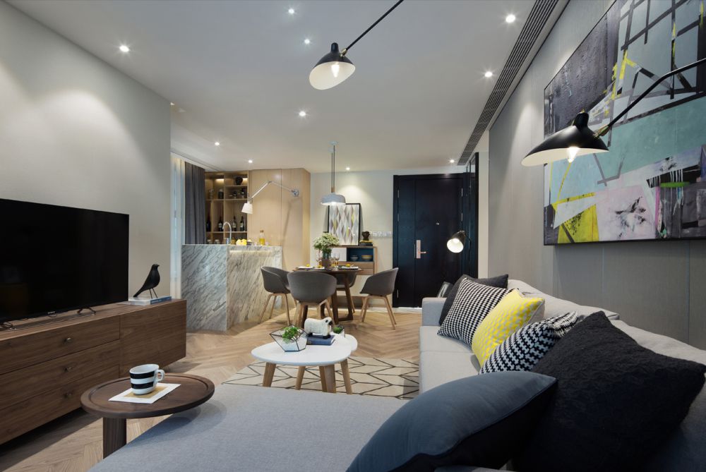 北京裝修案例果園西里 現(xiàn)代風(fēng)格