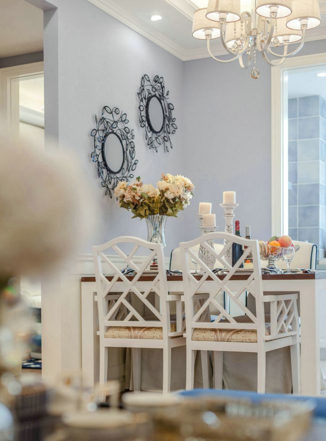 上河灣小區108平米、地中海風格